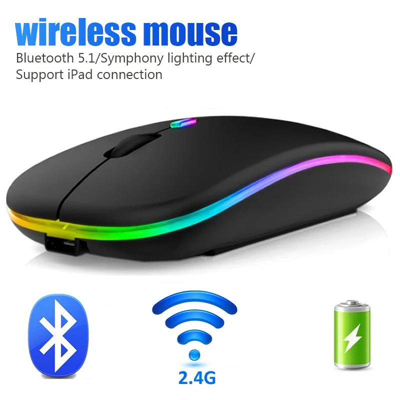 Mouse ergonômico sem fio